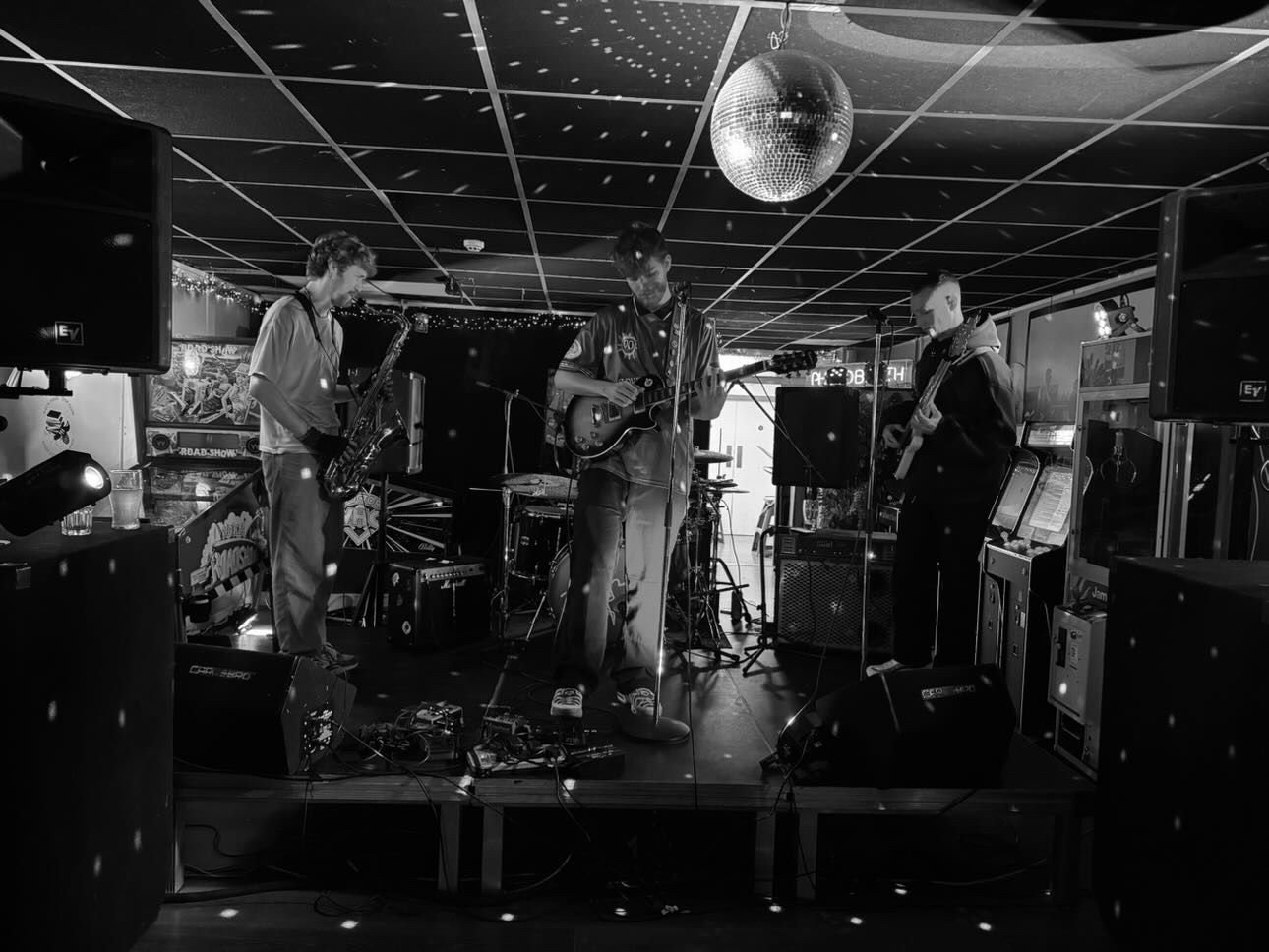 MISE performing live in an intimate venue
